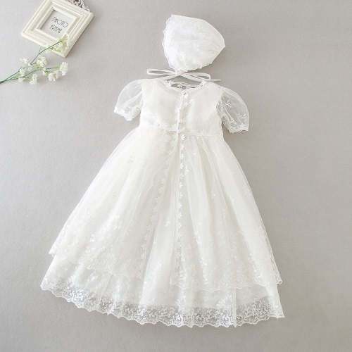 Isabelle Infant Christening / Blessing Dress – WhiteTempleDresses