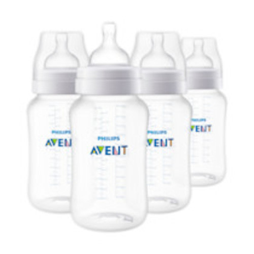 Philips Avent Anti-colic Baby Bottle - Clear, 11 Oz, 4