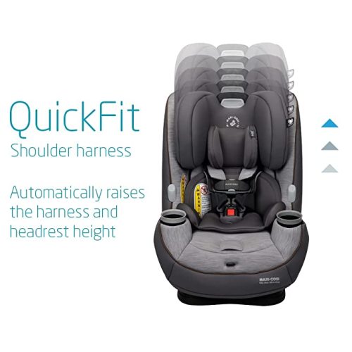 Maxi-Cosi Pria Max All-in-One Convertible Car Seat, Rear-Facing, from 4-40 pounds; Forward-Facing to 65 pounds; and up to 100 pounds in Booster Mode, Urban Wonder - PureCosi