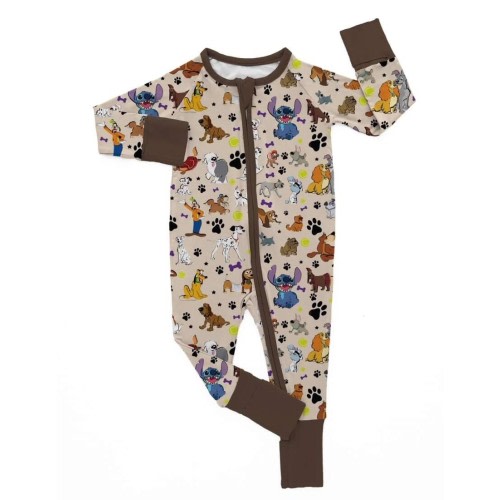 Pooch Pals Bamboo Zippy Pajamas