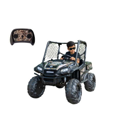 Free Shipping! Realtree 24V Kids Ride-On UTV with Remote, dual seats, headlights, horn, MP3, 5 MPH