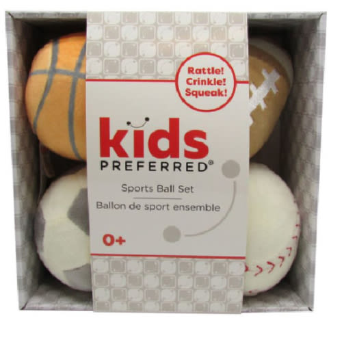 Kids Preferred Sports Ball Set by Kids Preferred LLC | Barnes & Noble®