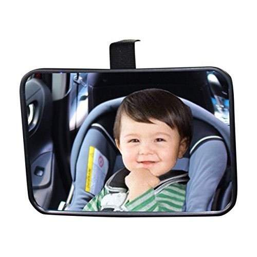Driver's Baby Mirror - Black - Large (Pack of 1)