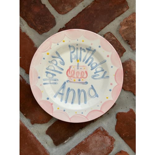 Personalized Birthday Plate