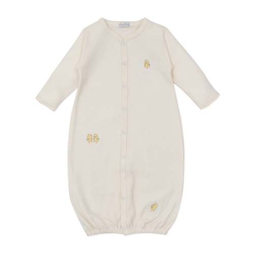 Kissy Kissy Cheery Chick Converter Gown Lt Yellow Gingham KNW11773N-K7