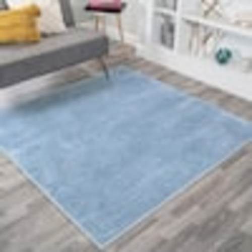 JONATHAN Y Haze Solid Blue Rug