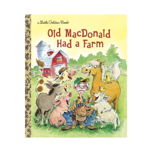 Old Macdonald Had A Farm - (little Golden Book) By Golden Books (hardcover)