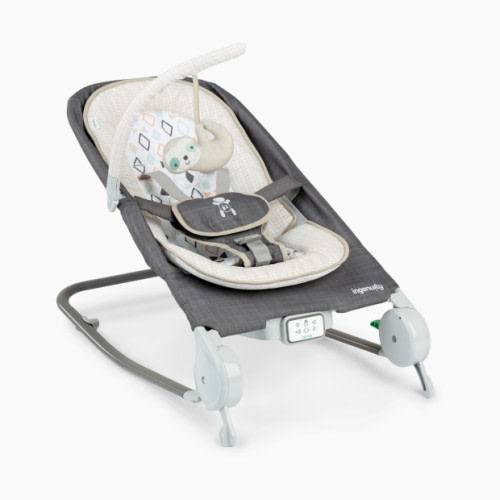 Ingenuity Happy Belly Rock-to-Bounce Massage Seat - Parker