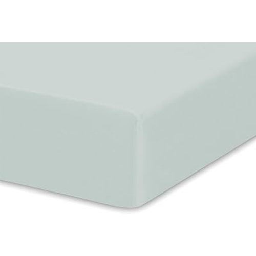 Crib Fitted Sheet by Pure Bamboo, Genuine 100% Organic Viscose Derived from Bamboo, Luxuriously Soft, Ultimate Cooling, Fits Standard Size Crib Mattress (Sea Glass)