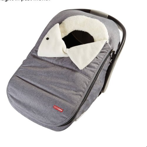 Skip Hop Winter Car Seat Cover, Stroll & Go, Heather Grey