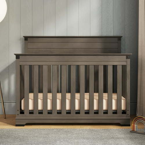 Child Craft Redmond 4-in-1 Convertible Crib (Dapper Gray)