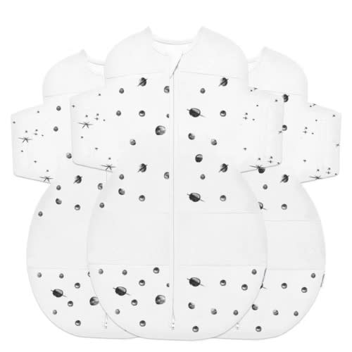 SNOO Sleep Sack 3-Pack of Sizes – Ivory Planets