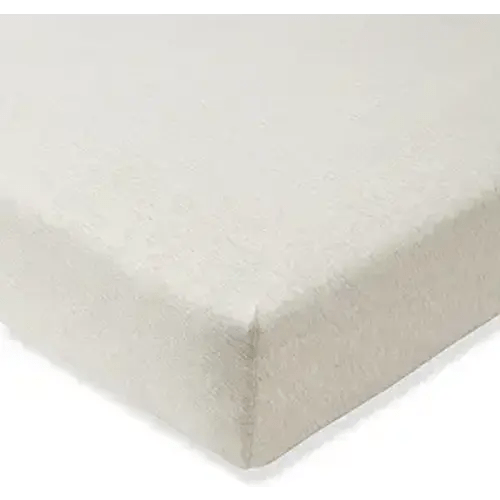 Burt's Bees Baby Essential Organic Cotton Fitted Crib Sheet, Breathable for Boy Girl Standard Crib & Toddler Mattresses