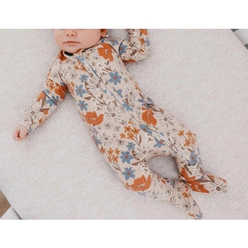 Zip-Up Footie Pajama - Eden