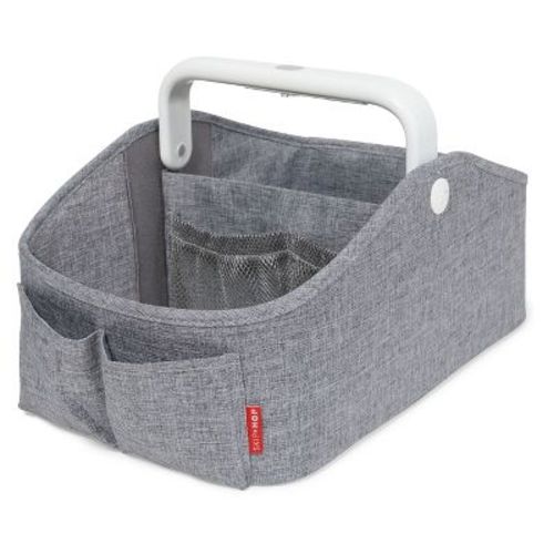 Skip Hop Light-up Diaper Caddy - Heather Gray