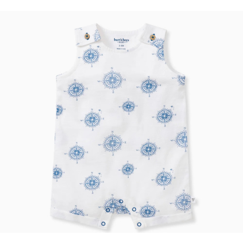 Little Explorer Organic Baby Boy Romper