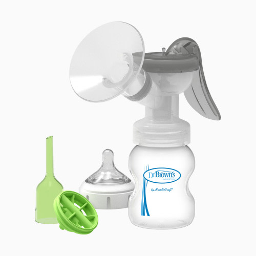 Dr. Brown's Manual Breast Pump With Silicone Shield