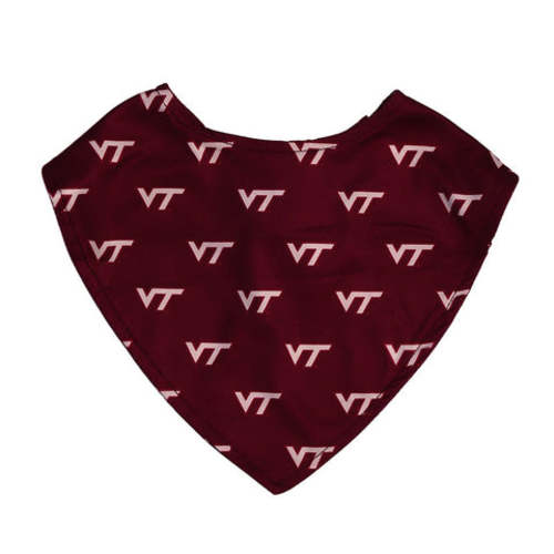 Virginia Tech VT Baby Bib: Maroon – Campus Emporium