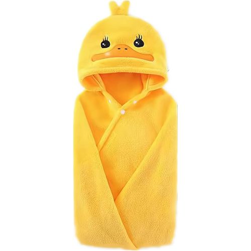 Hooded Baby Towels,Soft Toddler Bath Towel,Gifts for Boy and Girl (Yellow Duck)