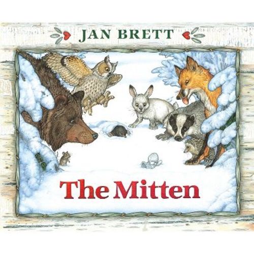 The Mitten By Jan Brett (board Book)