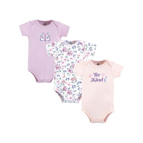 Hudson Baby Bodysuits, 3-Pack, Newborn-18 Months