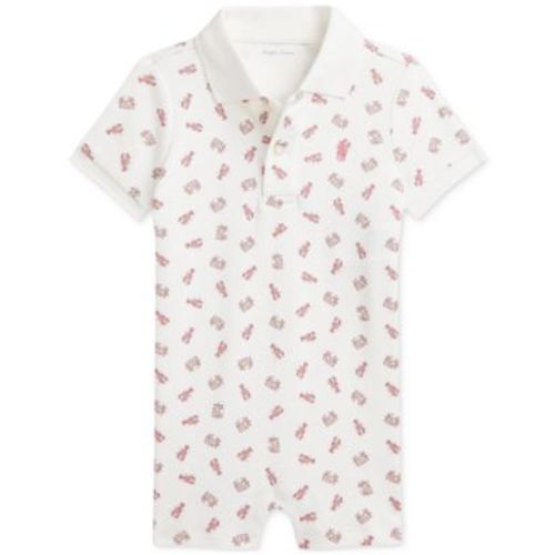 Polo Ralph Lauren Baby Boys Printed Cotton Shortall - 6 months