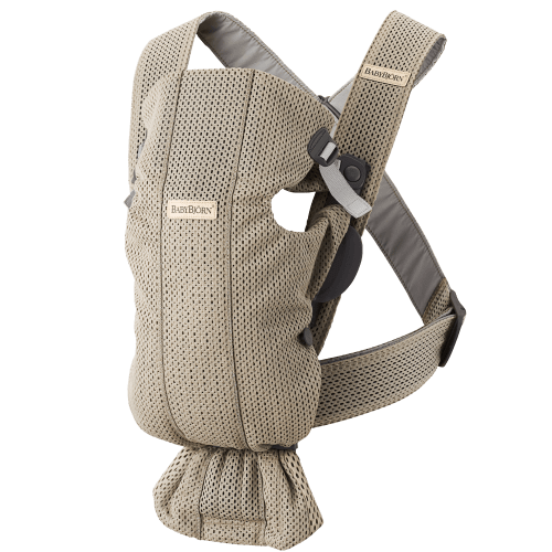 Baby Carrier Mini: Gray beige - 3D Mesh