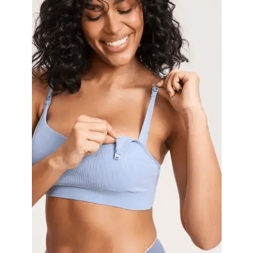 Ribbed Scoop Nursing Bralette