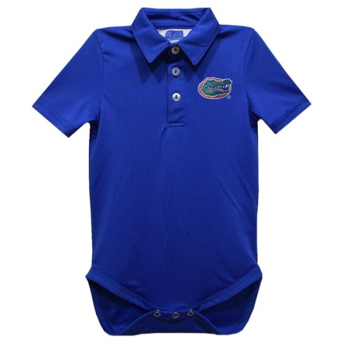 Florida Gators Vive La Fete Infant Polo Bodysuit - Royal