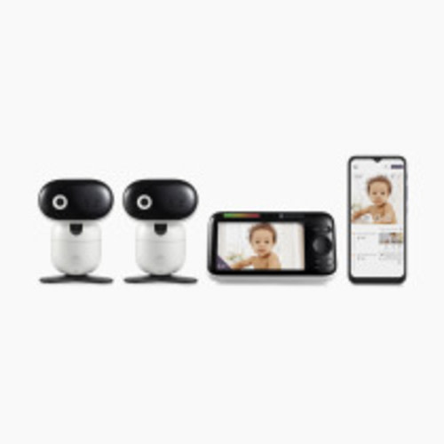 Motorola PIP 1510 Connect 5" 1080p Remote Pan/Tilt Video Baby Monitor - 2 Cameras