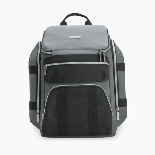 Baby Brezza Ultimate Changing Station Backpack - Grey/Black Trim