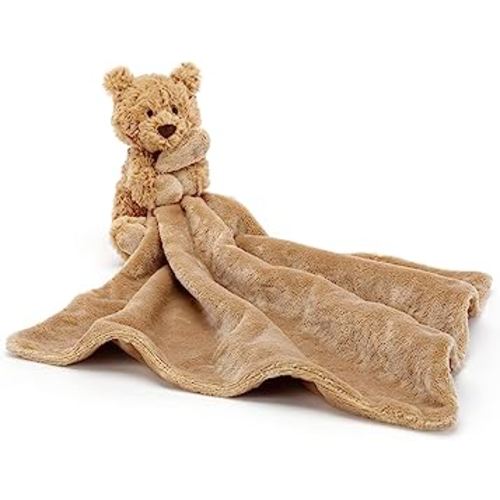 Jellycat Bartholomew Bear Soother Lovey Baby Security Blanket