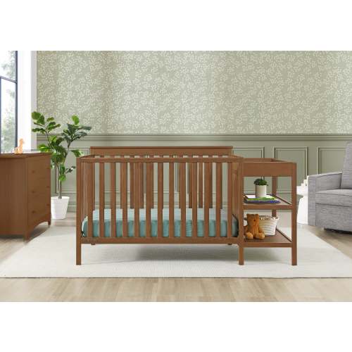 Ellie 5-in-1 Convertible Crib and Changer