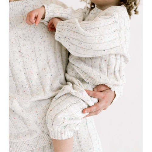 Children’s Wide Ribbed Knit Sweater ‘Sprinkle’