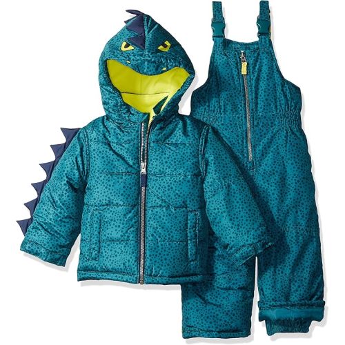Carter's Boys' Snowsuit Jacket - Winter Coat and Bib Set