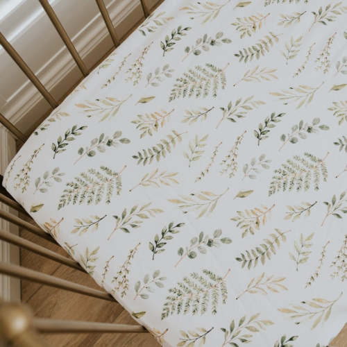 Waterproof Cot Sheet - Fern Gully – Cloth Bums
