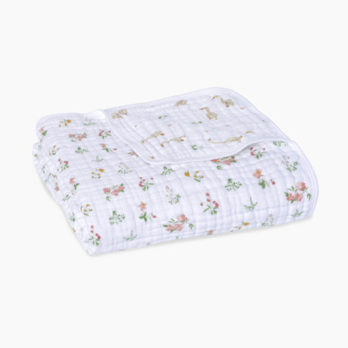 Aden + Anais Essentials Cotton Muslin Dream Blanket - Country Floral