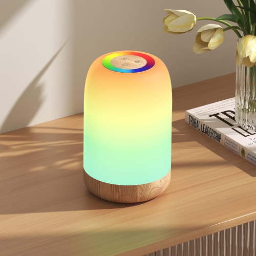 Govvep Night Light - Rechargeable Bedside Touch Lamp with Warm & Color Changing RGB Light, Touch Color-Changing Ring, Portable for Bedroom/Sleep/Decor/Baby nursery/Outdoor & Camping Ready