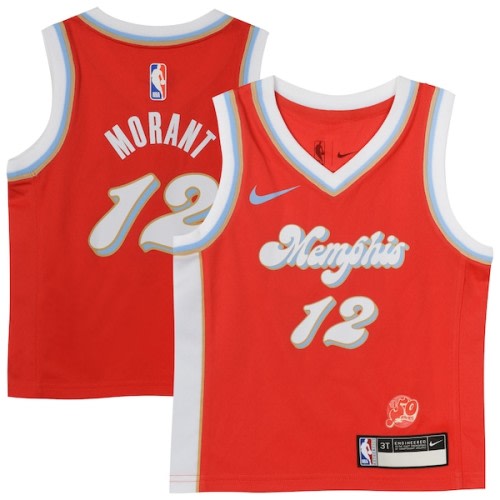 Ja Morant Memphis Grizzlies Nike Infant 2024/25 Swingman Player Jersey - City Edition - Red
