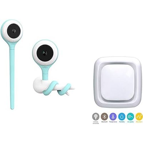 Lollipop Video Baby Monitor with Camera and Audio, Baby Camera Monitor with Crying Detection and Two Way Talk Back, Baby Video Monitor Bundled with Lollipop Baby Monitor