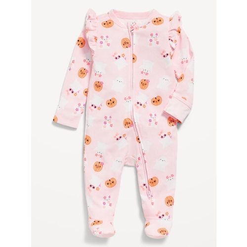 Snug-Fit 2-Way-Zip Footed One-Piece for Baby | Old Navy