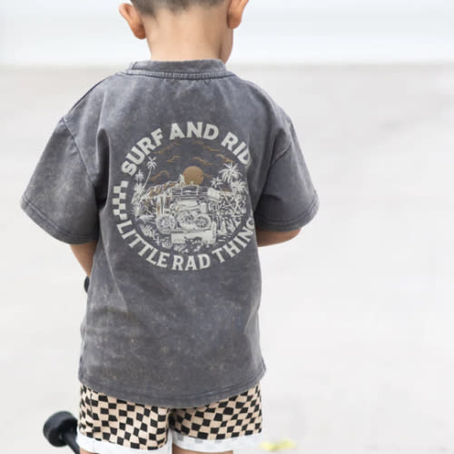 THE SURF N RIDE TEE- LITTLE RAD THINGS