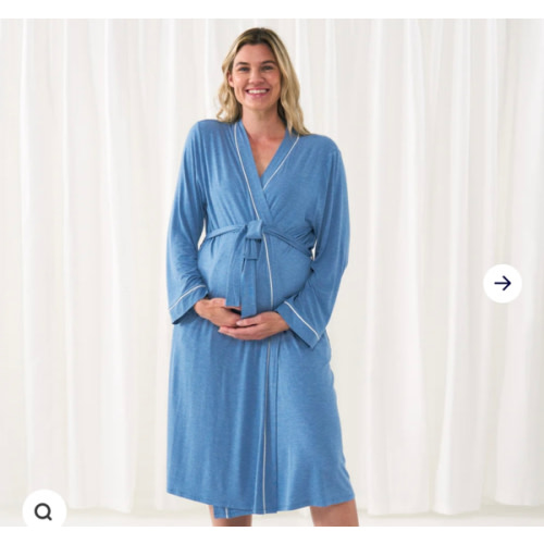 Heather Blue Women's Robe - Little Sleepies