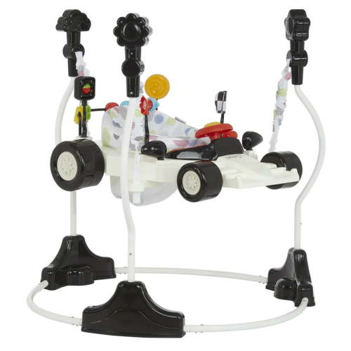 Free Shipping! Dream on Me Champ Activity Center and Jumper, White