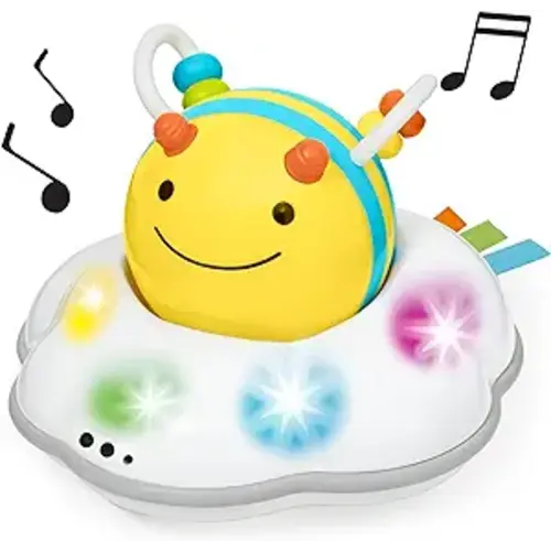 Skip Hop Baby Crawl Toy 3-Stage Developmental Learning Crawling Infant Toy, Explore & More Follow-Me Bee