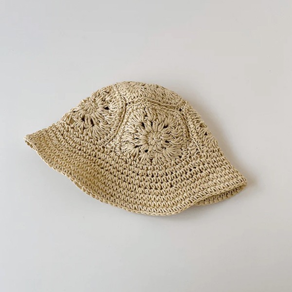 Woven Straw Bucket Hat – Teeny Mini Me