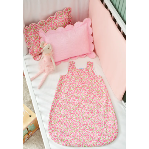 LOULOU Sleep Sack 0-6, Pink Floral
