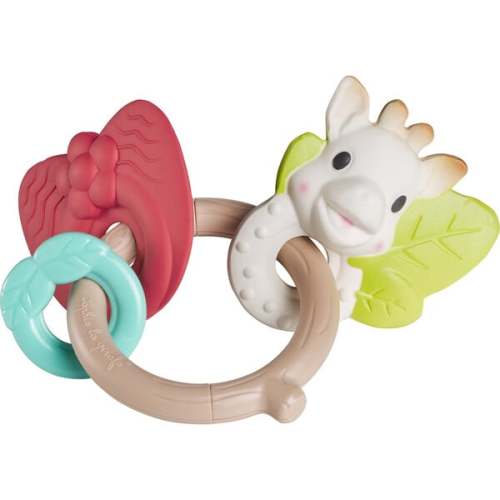 So'Pure Natur’Chew Rattle, Multi - Sophie la Girafe | Maisonette