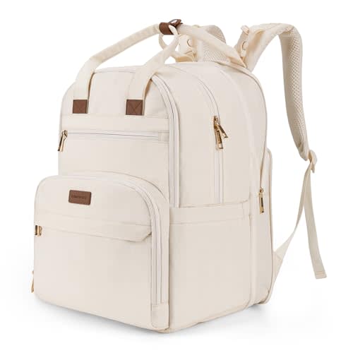 mommore Diaper Bag Expandable Large Baby Bag for 2 Kids/Twins with Wet&Dry Pocket, Travel Diaper Backpack for Mom Dad, Changing Pad, Luggage Strap