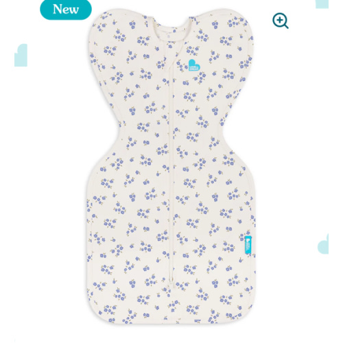 Swaddle Up™ 1.0 TOG Cotton Jacaranda Meadow